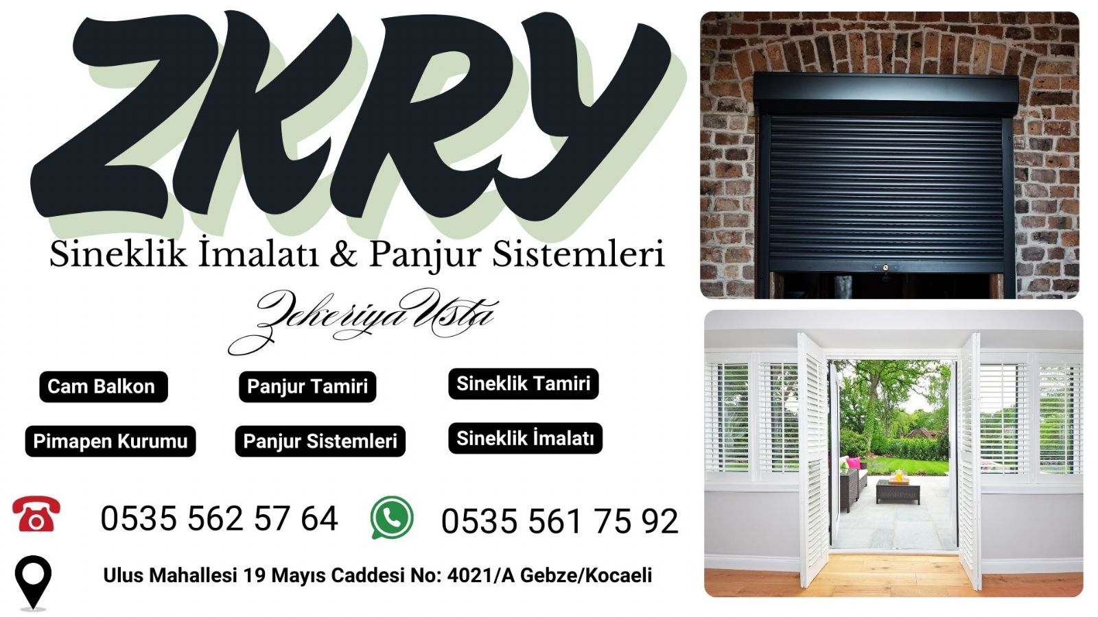 Gebze Kepenk Tamiri